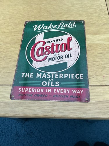 Castrol motor oil metal - castrol,