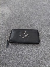 PATRICK COX BLACK LEATHER ZIP