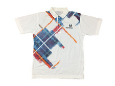 Vintage 90s Sergio Tacchini Pete Sampras Tennis Polo Shirt Mens Medium McEnroe