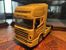 1/32 New Ray 1998 Yellow Scania “Topline” Shell Truck , Cab/Tractor Unit Only