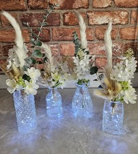Glass Mini Vases Set Of 4