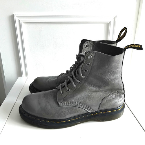 Doc martens grey - martens, leather
