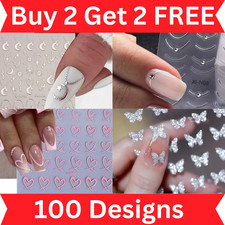 3D Nail Art Stickers Transfers