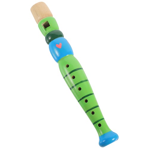 Hole wooden recorder - recorder, set