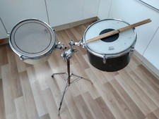 Vintage Remo drums on an Amati