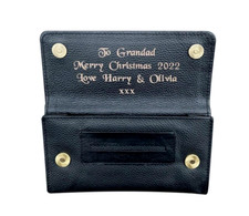 Personalised Engraved Leather