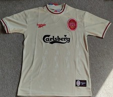 1997/98 Liverpool Away Football Shirt. Men's Size Small/Medium.