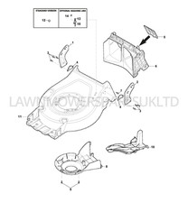 GENUINE MOUNTFIELD SP45 LAWNMOWER (2020-2022) DECK ASSEMBLY PARTS