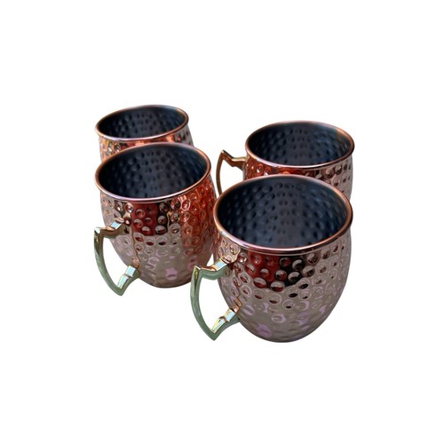 Moscow mule mugs hammered - 4,