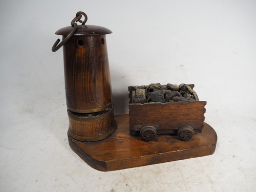 Vintage wood miners - miners, &