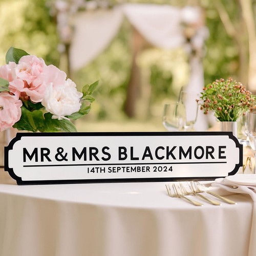 Personalised wedding road - personalised,