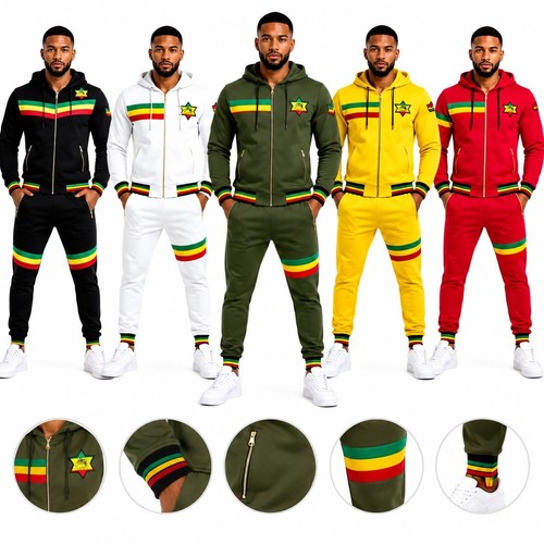 Men tracksuit rasta - men's,