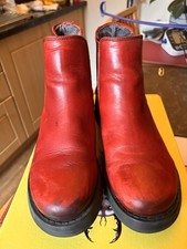 Fly London Soft Red Leather