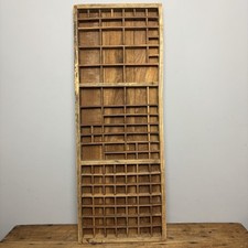 Vintage Wooden Printers Tray -