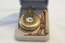 18ct Gold Waltham Half Hunter