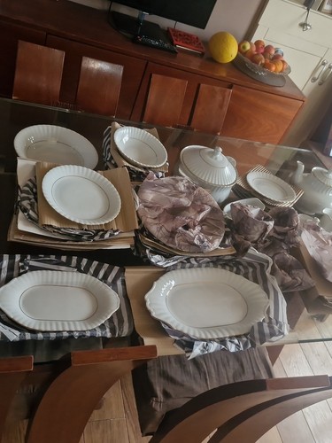 New dinner tea - new, set