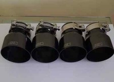 4 x Bmw Exhaust Tips Titanium