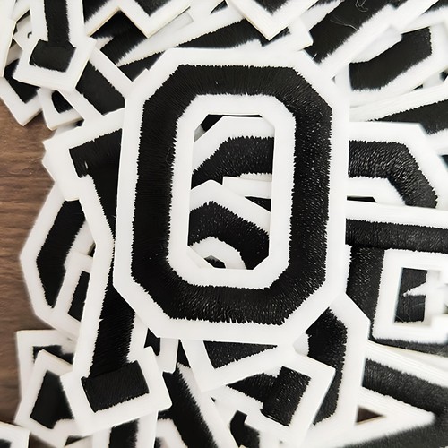 Letter patches iron - letter, iron-on