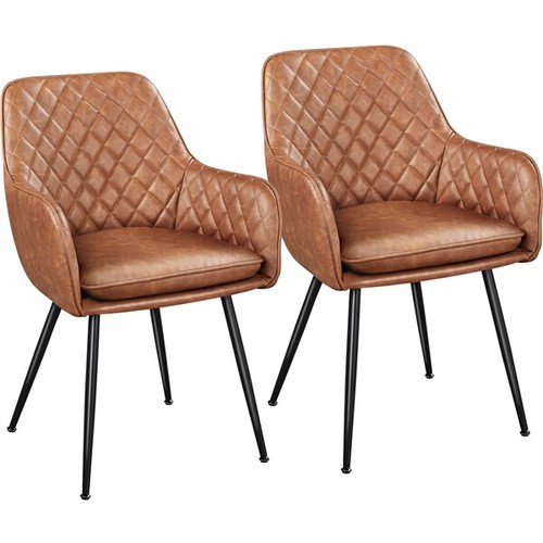 Modern dining chairs set 2 - of,