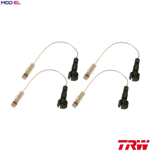 Warning contact brake pad wear - warning,