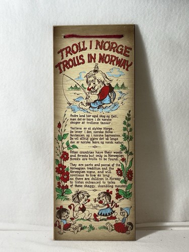 Trolls norway vtg wall - vtg,