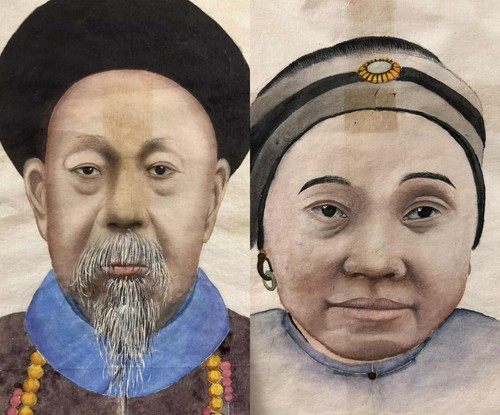 Two antique oriental - two,