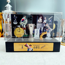 Tottenham Hotspur Son Heung-min UEFA Cup Winners' Trophy & Medal Display Case