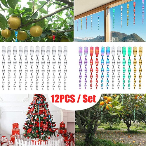 12pc reflective bird deterrent - 12pc,