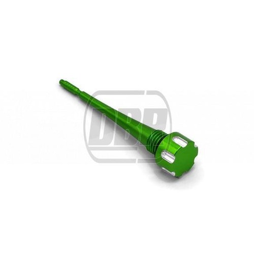 Green cnc alloy 123mm dipstick - green,
