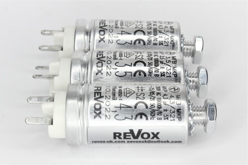 Revox run motor capacitors - revox,