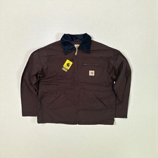Carhartt Rework detroit Jacket - DARK BROWN - Size L