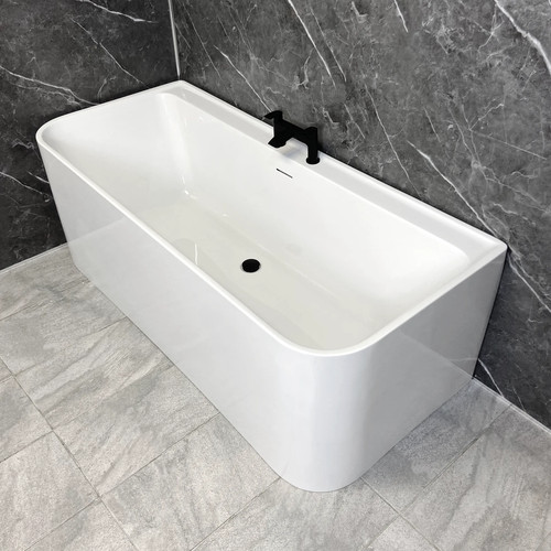 Back wall bath freestanding - to,