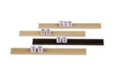Mahjong  Racks. Wooden. Set of Four.