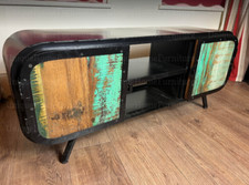 Metal TV Stand Vintage