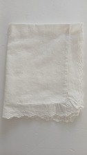 Vintage white cotton