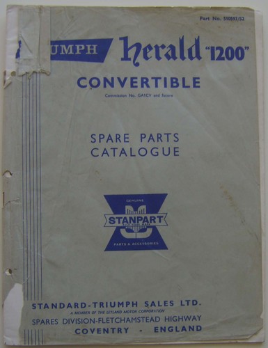 Original triumph herald 1200 - triumph,