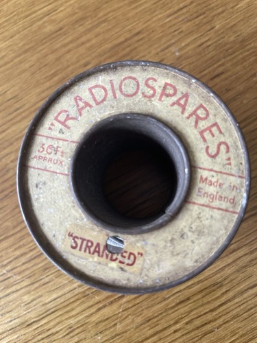 Radio spares vintage tinplate - radio,