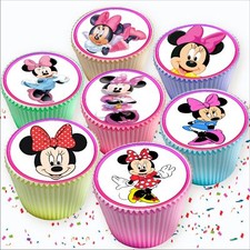 MINNIE MOUSE EDIBLE CUPCAKE