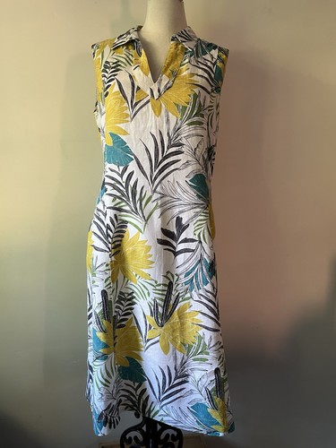 Laura ashley linen shift dress - ashley,