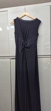 Monsoon Navy Beaded Maxi Dress