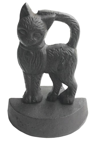 Cast iron metal kitten - cast,