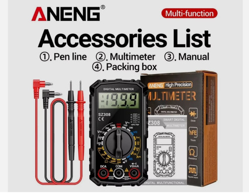 Digital multimeter dc - multimeter, ac