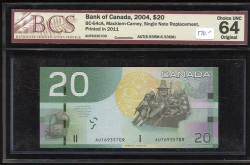 2004 bank canada - 2004, $20