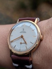 Stunning vintage mens Yema Calatrava style Working