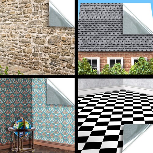Dolls house wallpaper 24 - wallpaper, 1:24