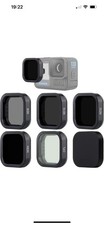 ND Filter Set for GoPro Hero 13 Black, 5 Pack (CPL/ND64/32/16/8) Neutral Density