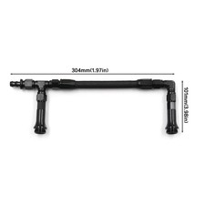 Braided AN6 Dual Feed Carb