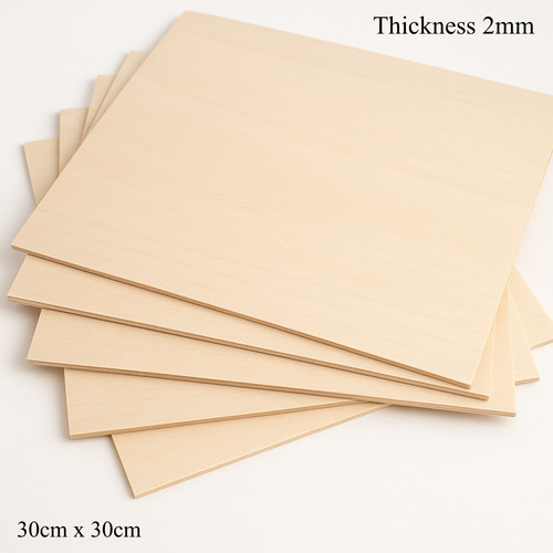 2mm basswood ply - ply, 30x30cm