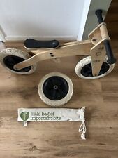 Wishbone Wooden Balance Bike / Trike • Award winning & sustainable
