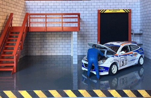Diorama base with - base, items